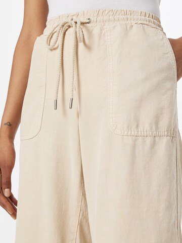 MORE & MORE Wide Leg Hose in Beige