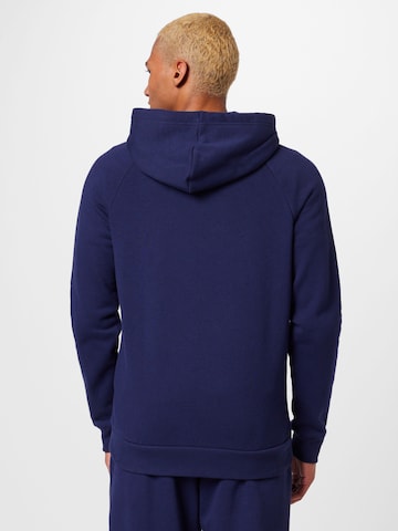 UNDER ARMOUR Sportsweatjacke 'Rival' in Blau