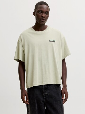 JACK & JONES Tričko 'JORKEN' – zelená