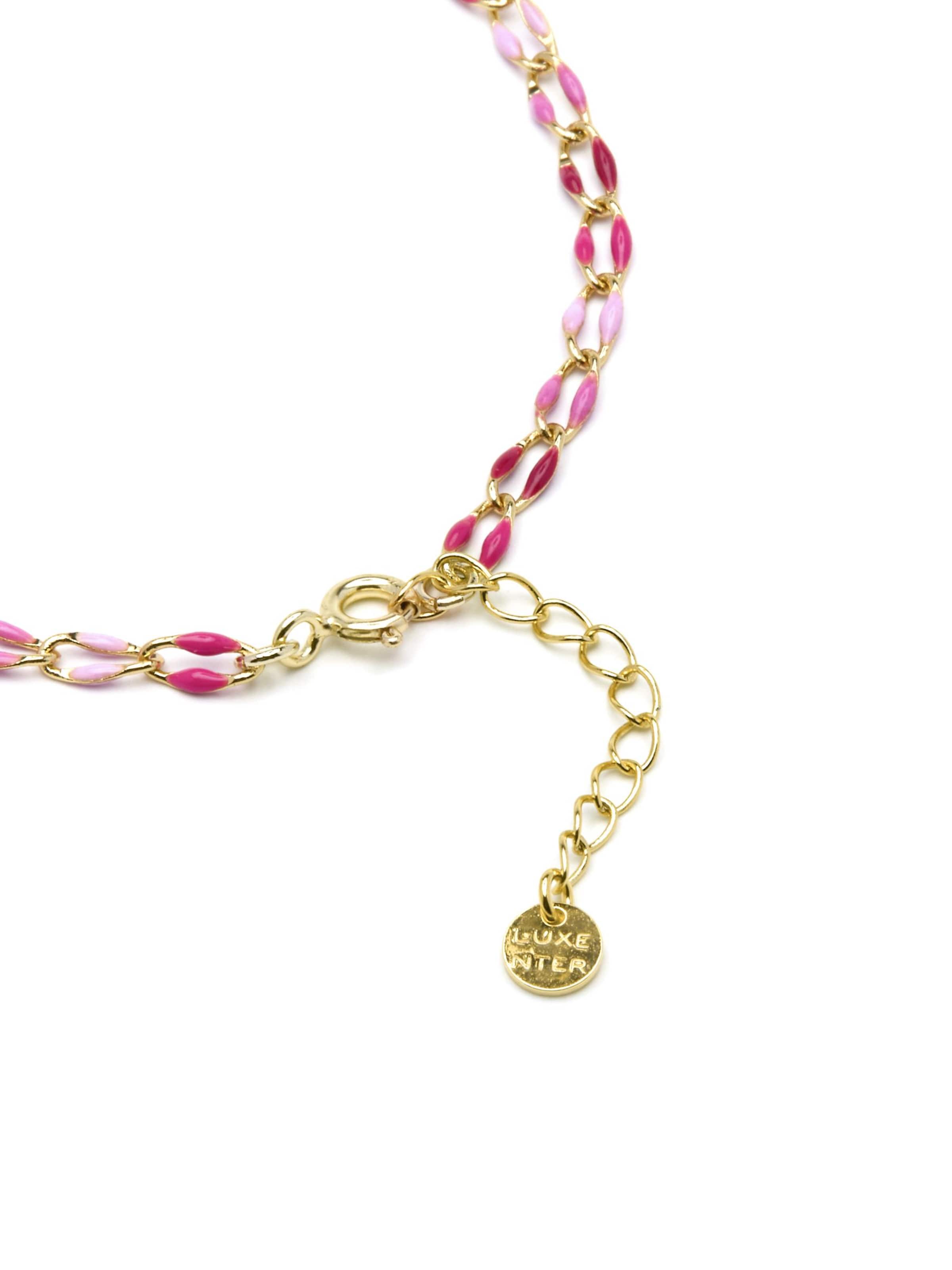 Luxenter Armbånd 'Axelon' i pink
