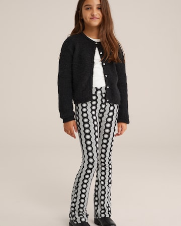 WE Fashion Regular Leggings in Black