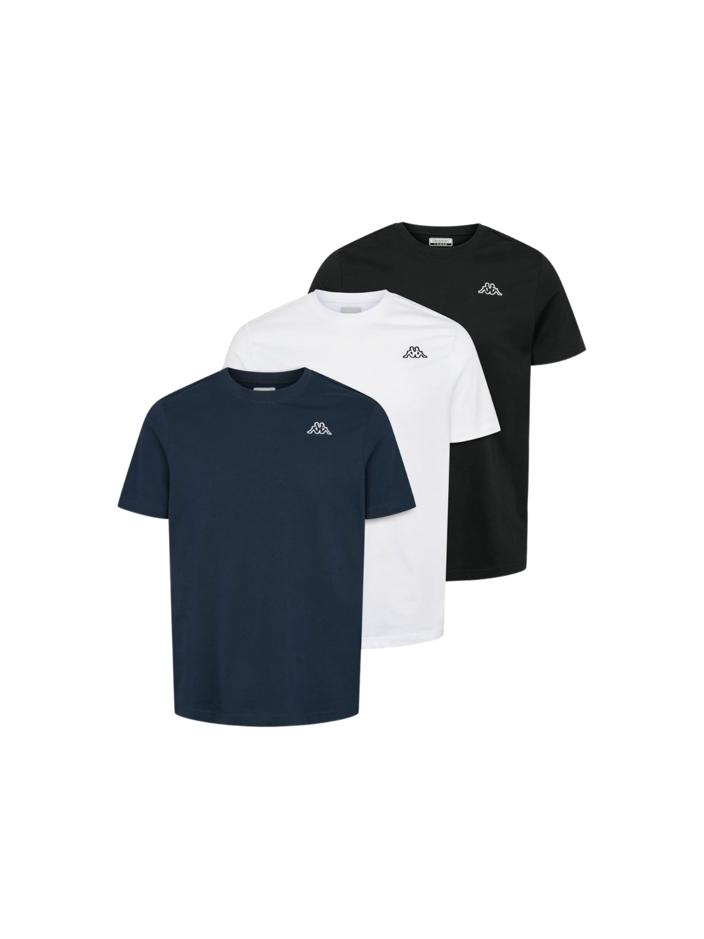 KAPPA Regular Fit Bluser & t-shirts ' Logo Cafers ' i sort: forside