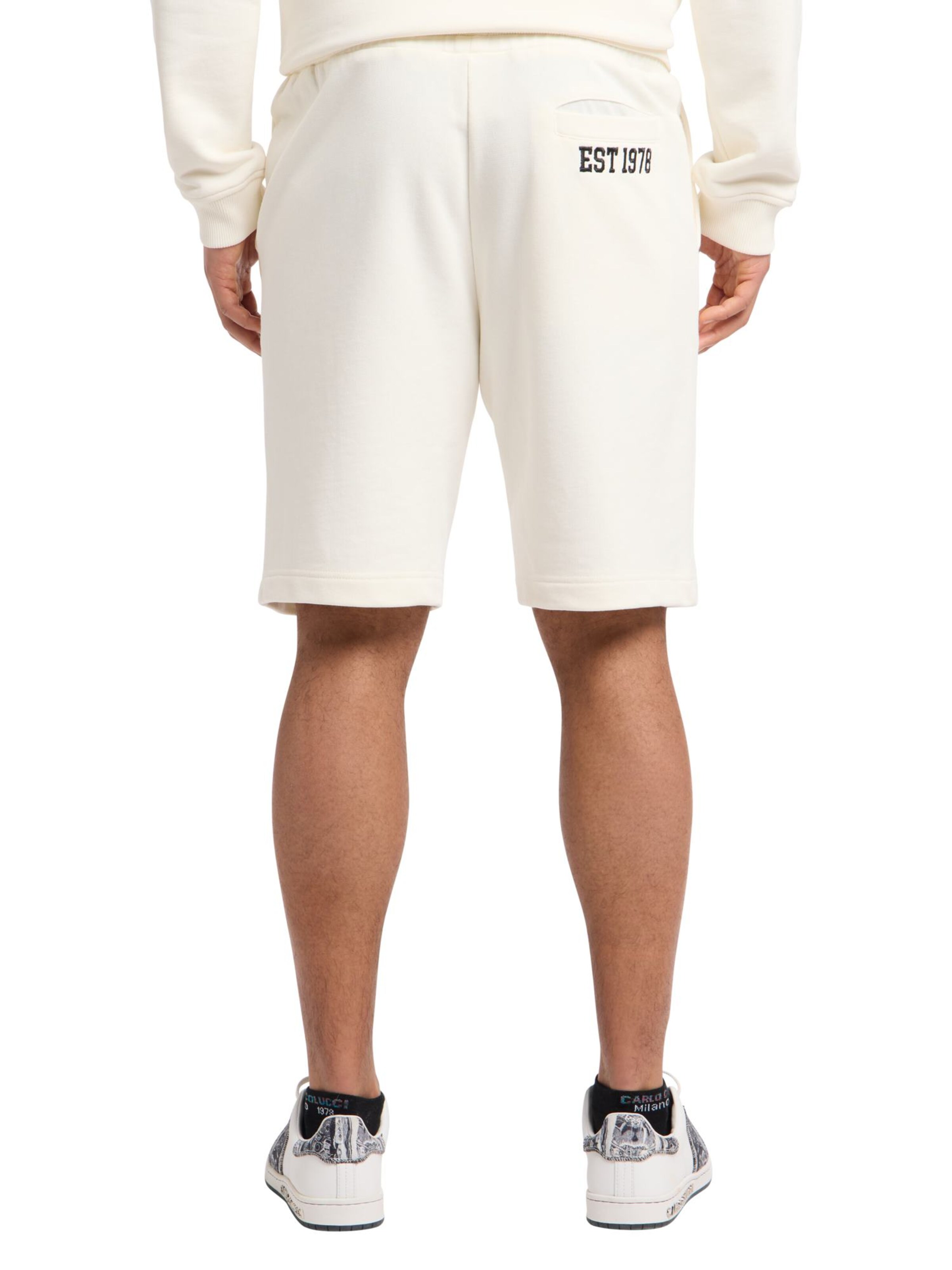 Carlo Colucci Regular Broek 'Eickhorn' in Wit