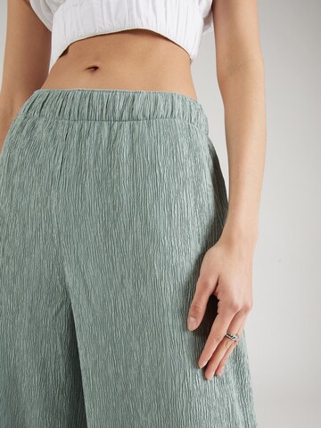 Wide Leg Pantalon Abercrombie & Fitch en vert