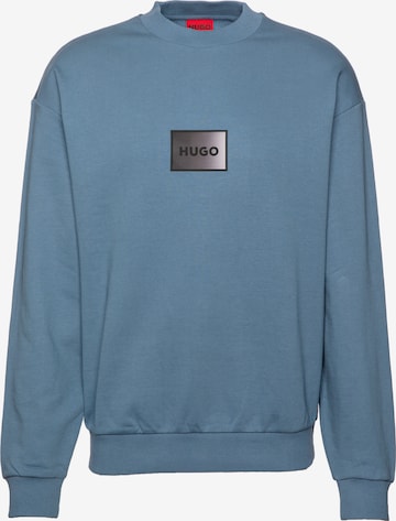 HUGO Sweatshirt 'Danotop' in Blue: front