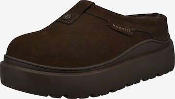 bugatti Clogs in Brown: front
