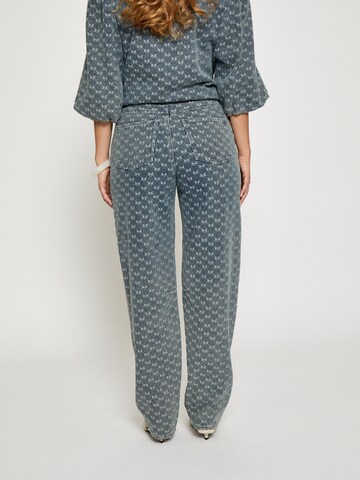 minus - regular Pantalón 'Sienne' en azul