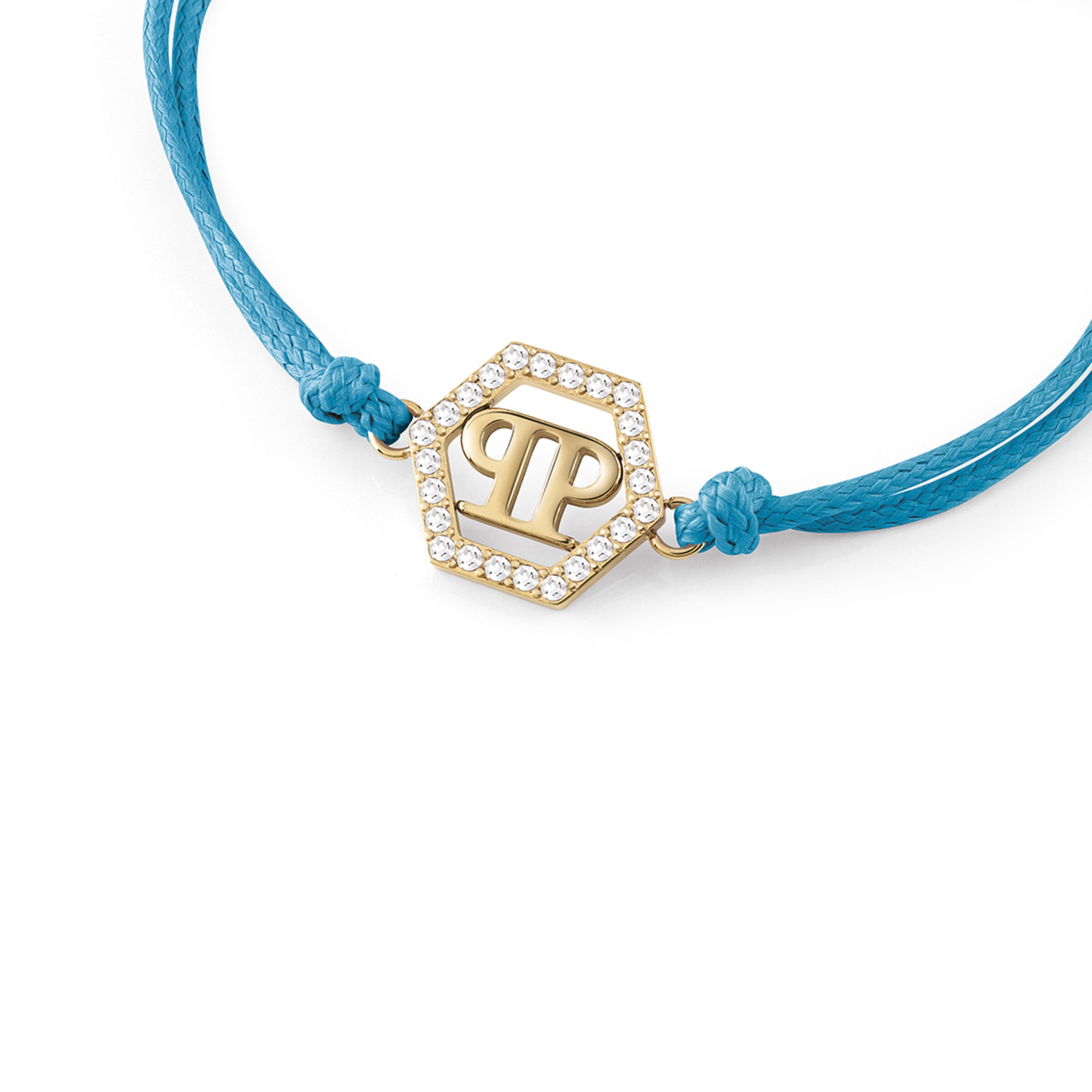 Philipp Plein Jewellery Bracelet 'Linked' in Blue