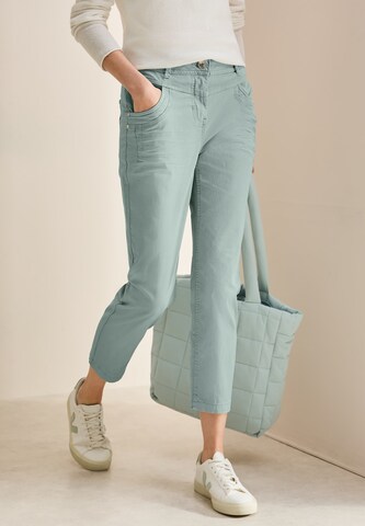 CECIL Slimfit Hose in Blau