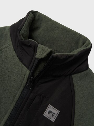 Jachetă  fleece 'NKNMYles' de la NAME IT pe verde