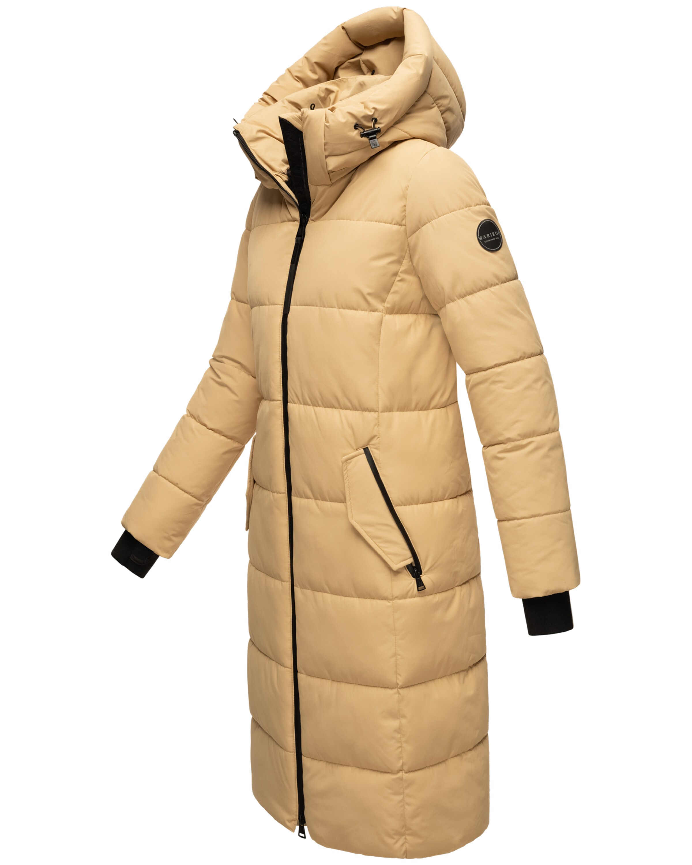 MARIKOO Winter coat 'Zuraraa XVI' in Beige