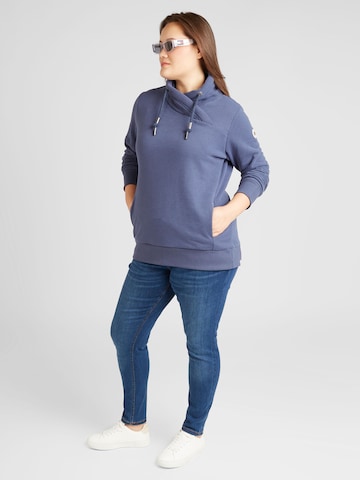 Ragwear Plus Sweatshirt 'NESKA COMFY' in Blau