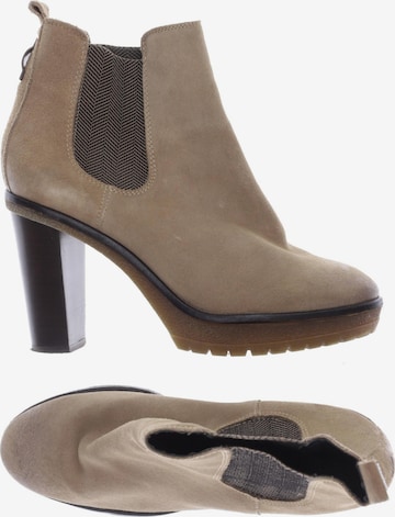 Tommy Jeans Dress Boots in 42 in Beige: front