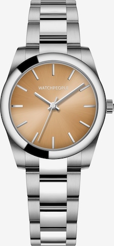 Watchpeople Uhr in Beige: predná strana