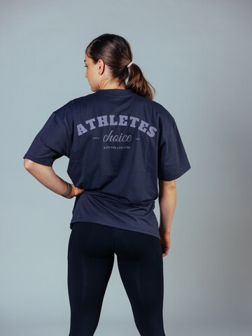 Lifters Performance shirt 'Athletes Choice Oversize T-Shirt Unisex' in Grey