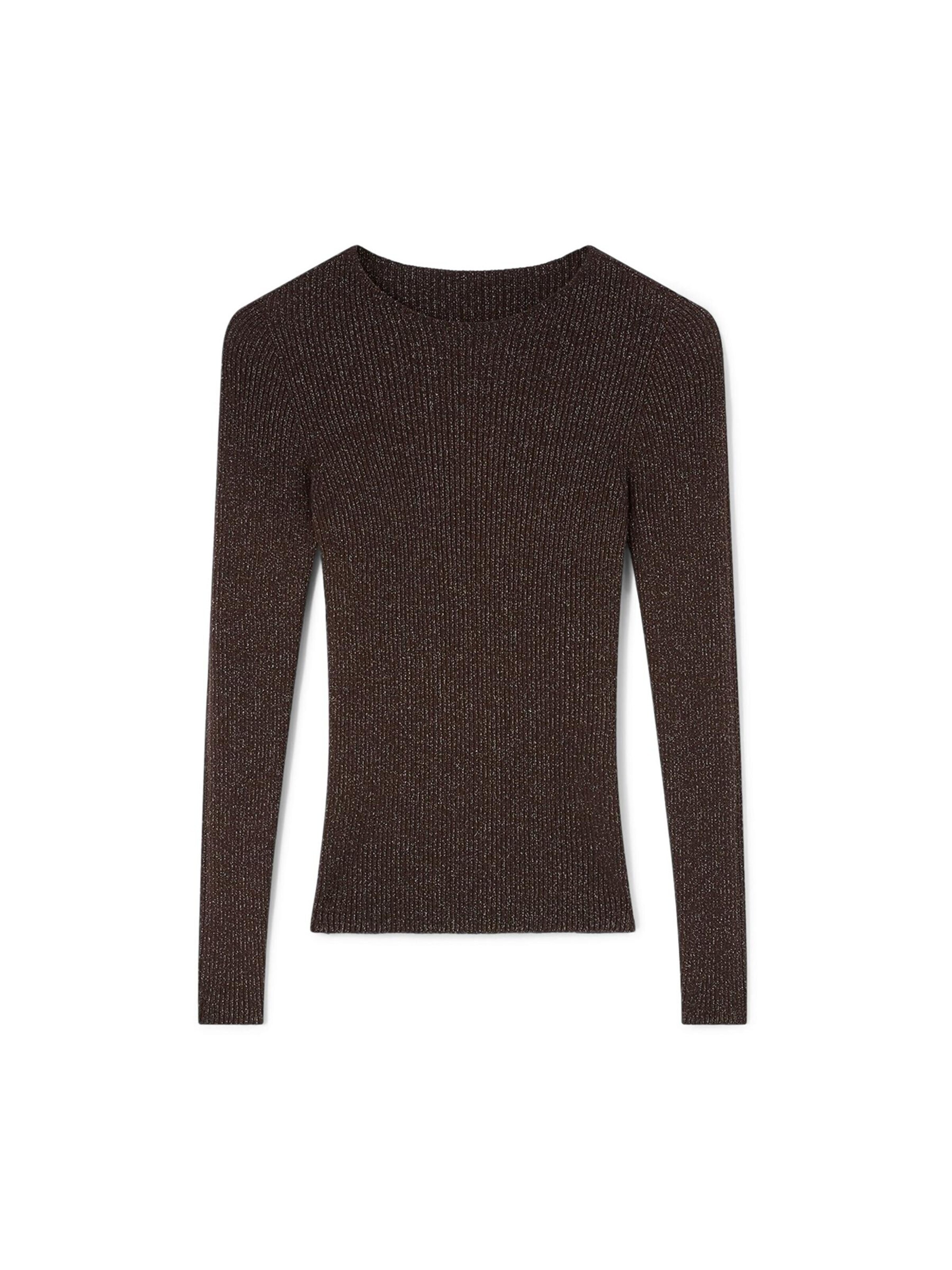 MOTIVI Sweater in Brown: front
