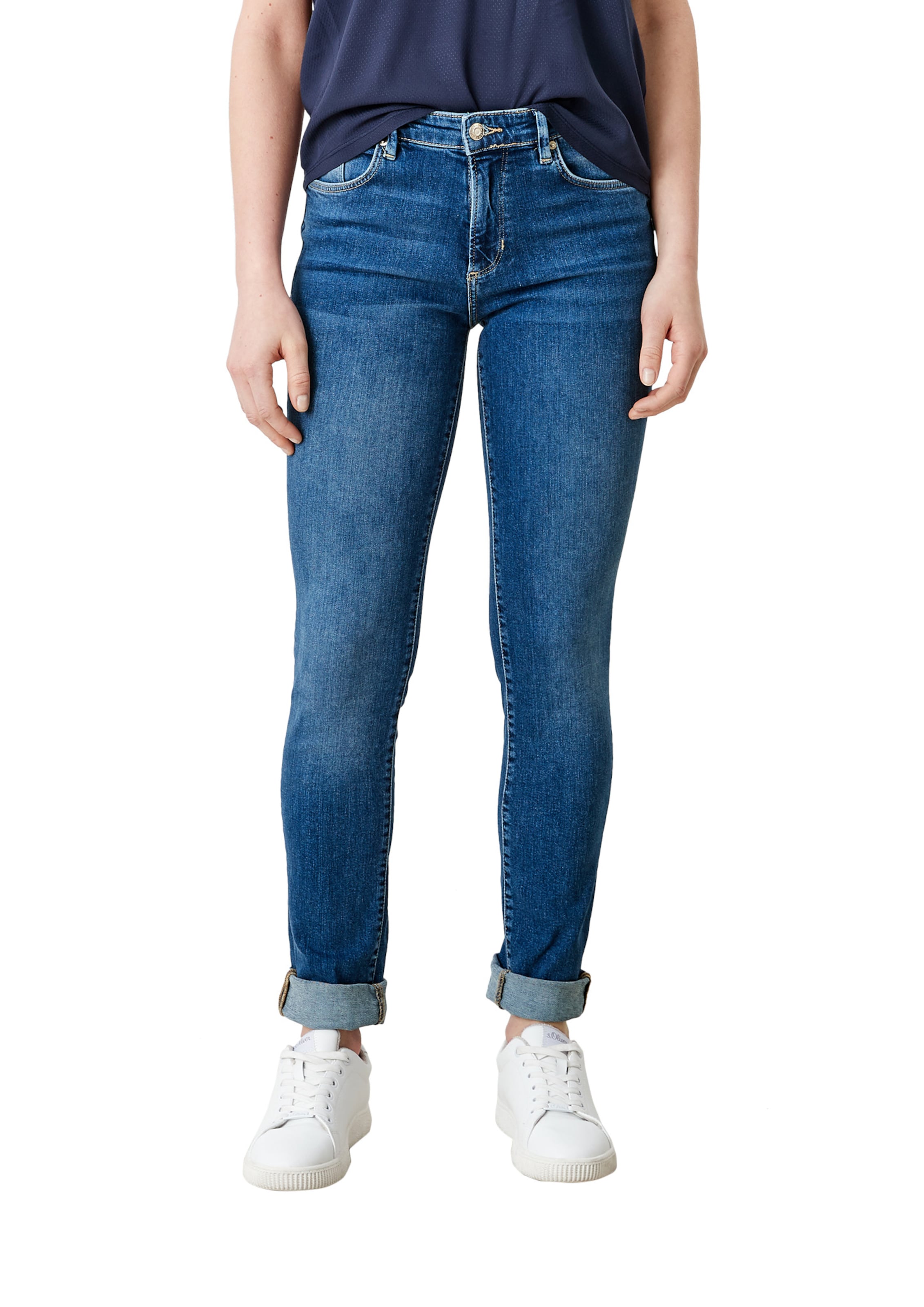 s.Oliver - Slimfit Vaquero 'Betsy' en azul