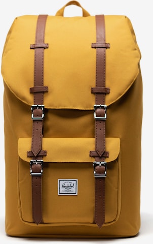 Herschel Backpack 'Little America' in Yellow: front