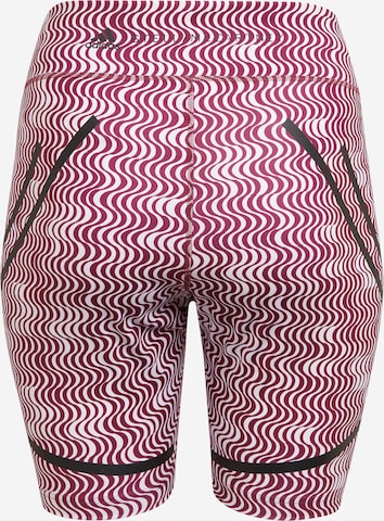 ADIDAS BY STELLA MCCARTNEY Skinny Sports trousers 'Truepurpose Printed Cycling ' in Pink