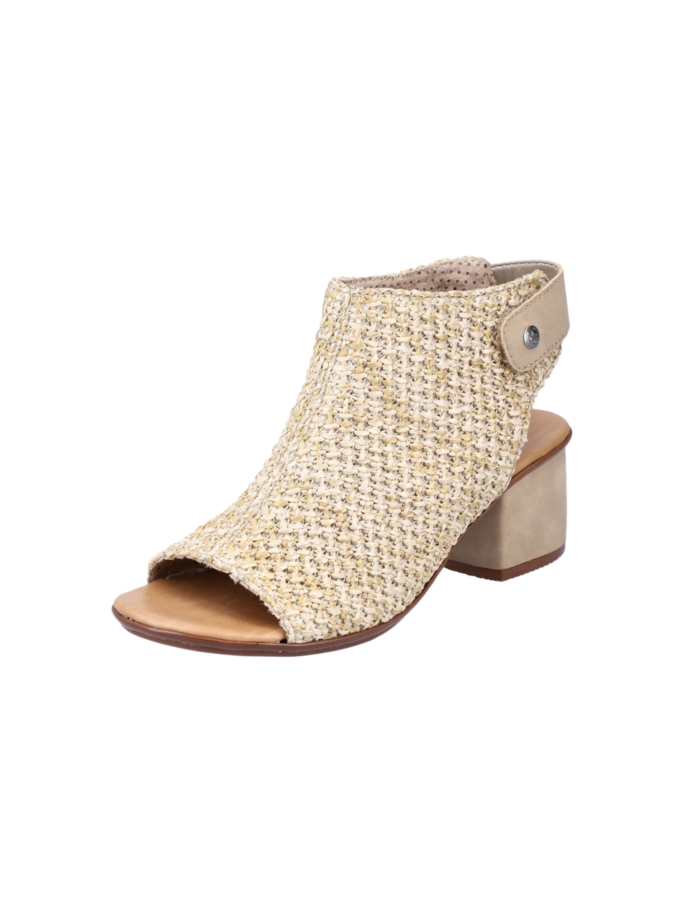 Sandales 'Alula Absatzsandalen' Rieker en beige