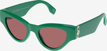 LE SPECS Sunglasses 'FANPLASTICO' in Green: front