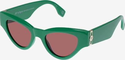 LE SPECS Sonnenbrille 'FANPLASTICO' in braun / grün, Produktansicht