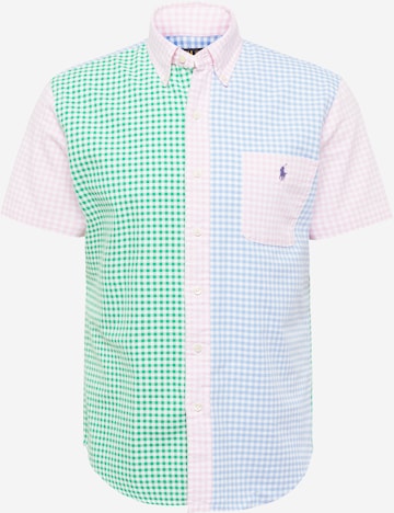 Polo Ralph Lauren - Regular Fit Camisa em mistura de cores: frente