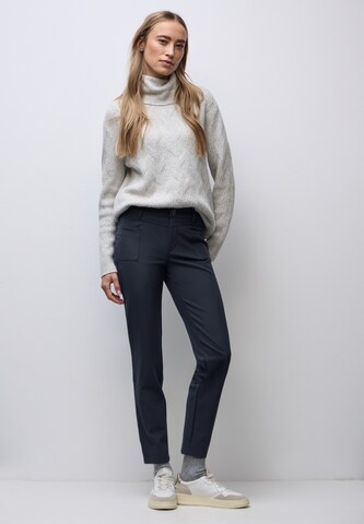 STREET ONE Slim fit Pants in Black