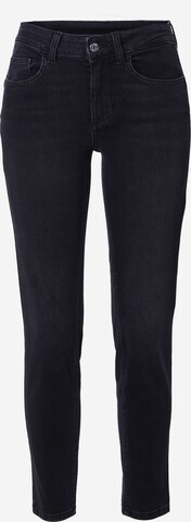 Liu Jo Slimfit Jeans i svart: framsida