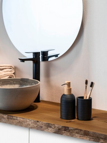 Wenko Bathroom Set 'Altavalle' in Black