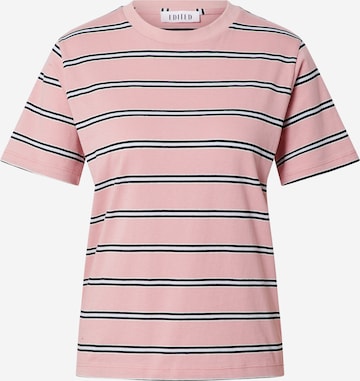 EDITED T-shirt 'Laney' i rosa: framsida