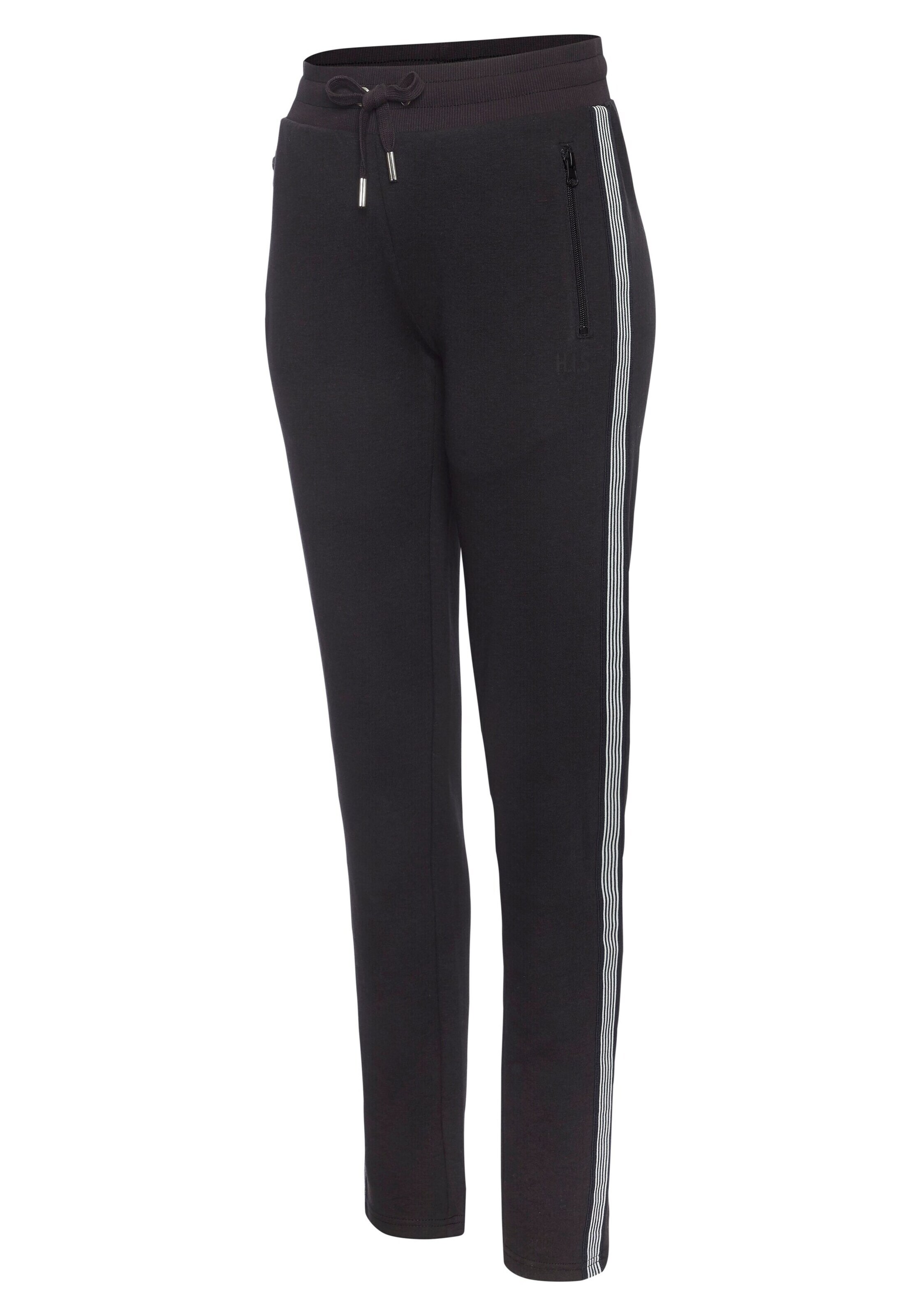 H.I.S Tapered Hose in Schwarz