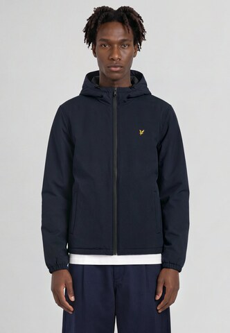 Lyle & Scott Prehodna jakna | modra barva: sprednja stran