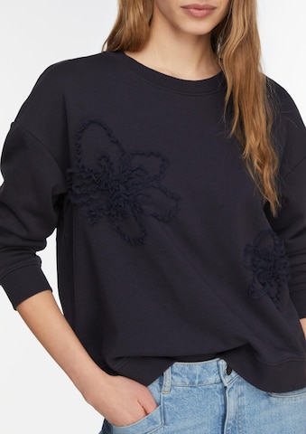 COMMA Sweatshirt in Blauw