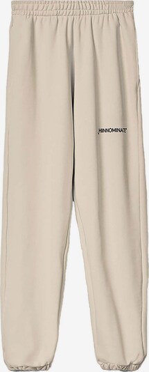 HINNOMINATE Hose 'Pantalone In Felpa' in beige / schwarz, Produktansicht