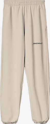 Effilé Pantalon 'Pantalone In Felpa' HINNOMINATE en beige : devant