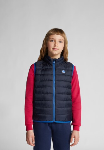 North Sails Bodywarmer in Blauw: voorkant