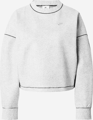 Nike Sportswear Sweatshirt in Grijs: voorkant