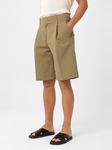 Loosefit Pantalon à plis 'Stoffel' Antioch en vert