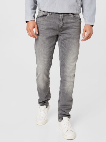 BLEND Slim fit Jeans 'Twister' in Grey: front