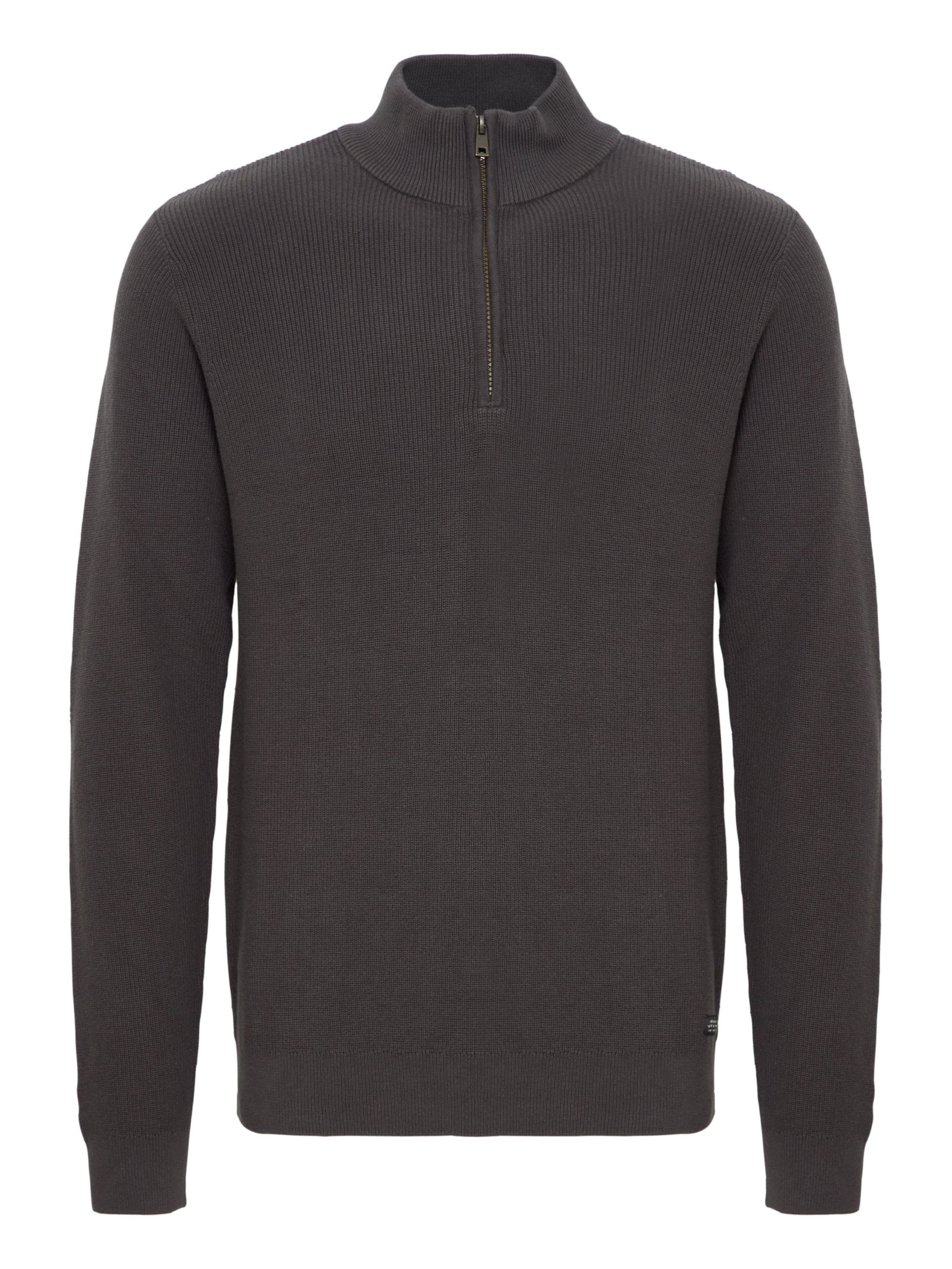 BLEND Trui ' CODFORD ' in Grijs: voorkant