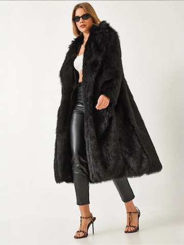 Manteau d’hiver Bianco Lucci en noir