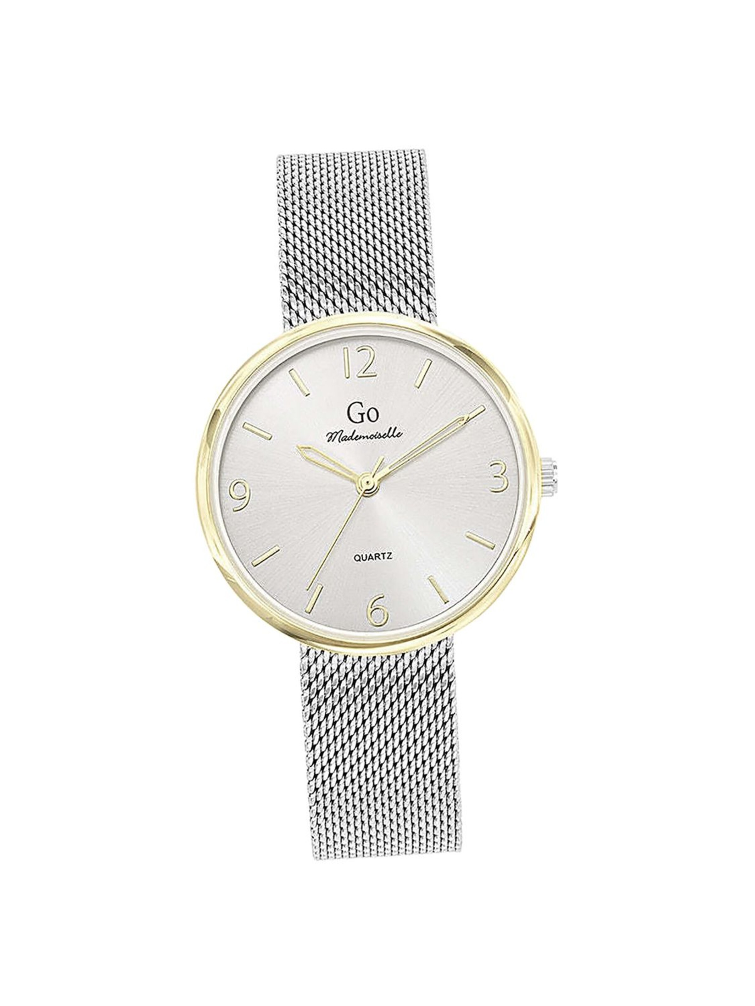 Montre à affichage analogique GO GirlOnly en argent : devant