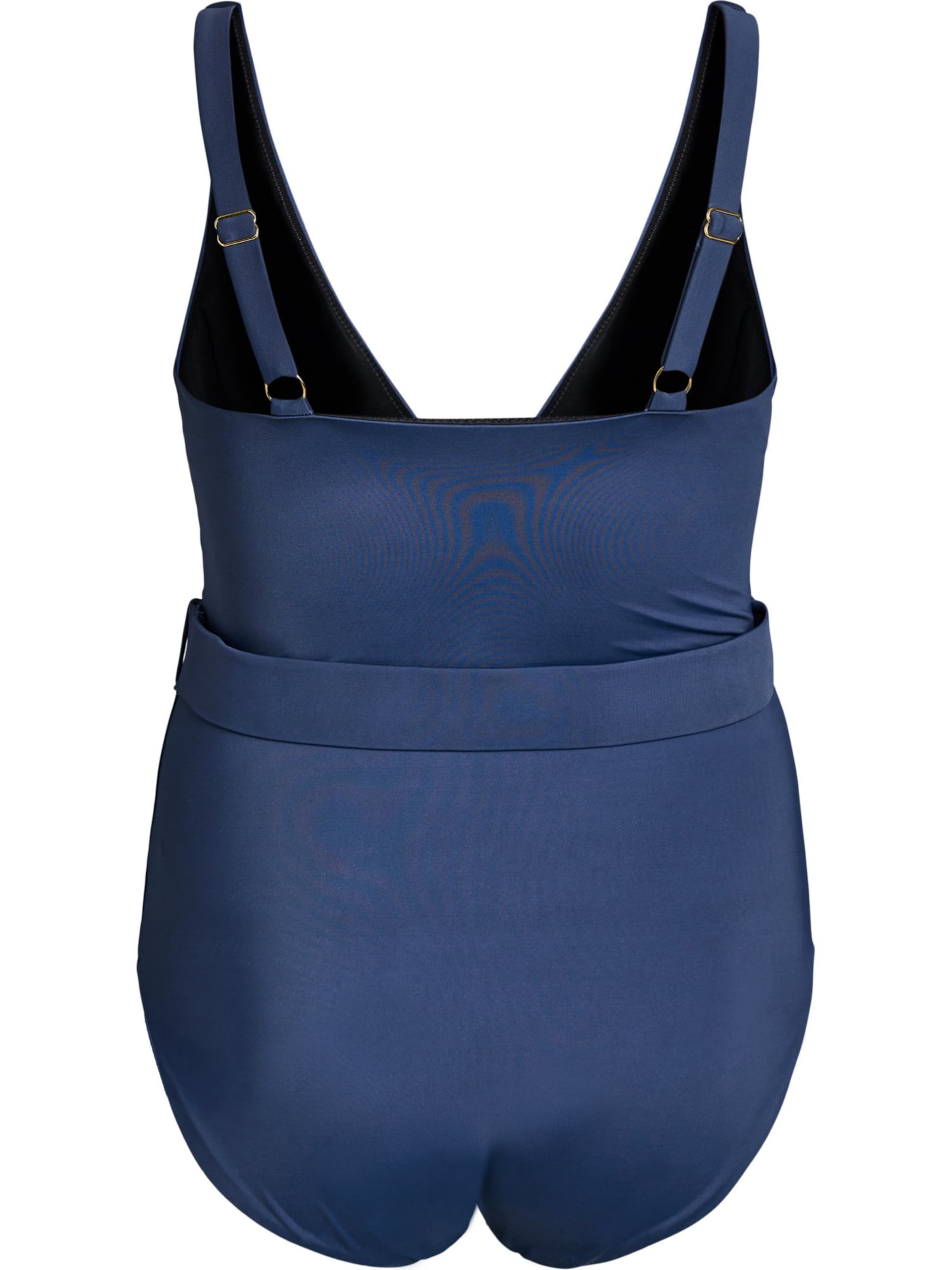 Swim by Zizzi Треугольник Купальник 'Sviola' в Синий