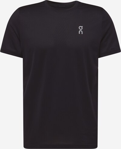 On T-Shirt fonctionnel en gris clair / noir, Vue avec produit