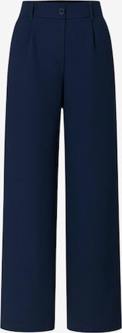 fashionshowcase Bundfaltenhose 'Seyra' in Blau: Vorderseite