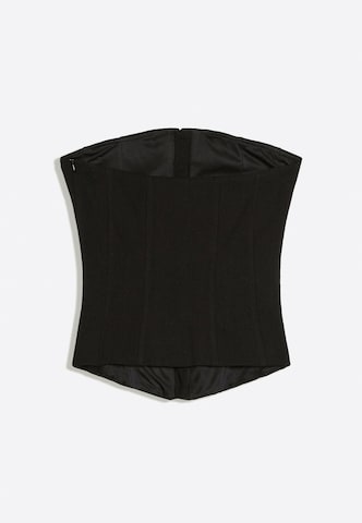 Bershka Топ в черно