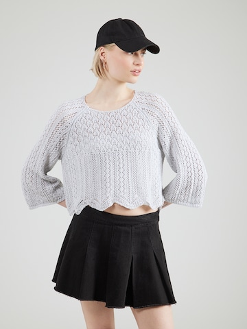 ONLY Svetr 'ONLNOLA LIFE' – šedá: přední strana