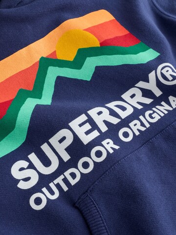 Superdry - Sudadera en azul