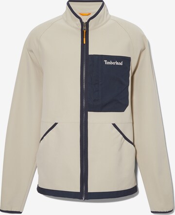 TIMBERLAND Fleece Jacket in White: front